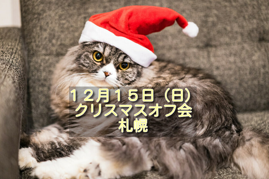 2019年12月15日（日）北海道　札幌　クリスマス交流会
